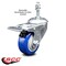 Service Caster 3 Inch Blue Polyurethane Swivel 10mm Stem Caster with Total Lock Brake SCC SCC-TSTTL20S314-PPUB-BLUE-M1015 - alternate 3